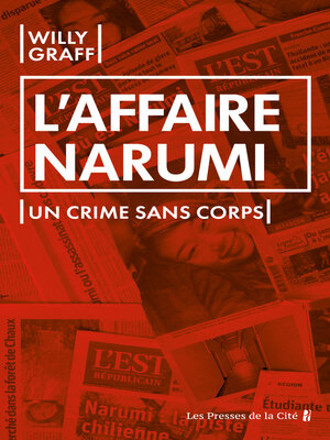 cover image of L'Affaire Narumi. Un crime sans corps